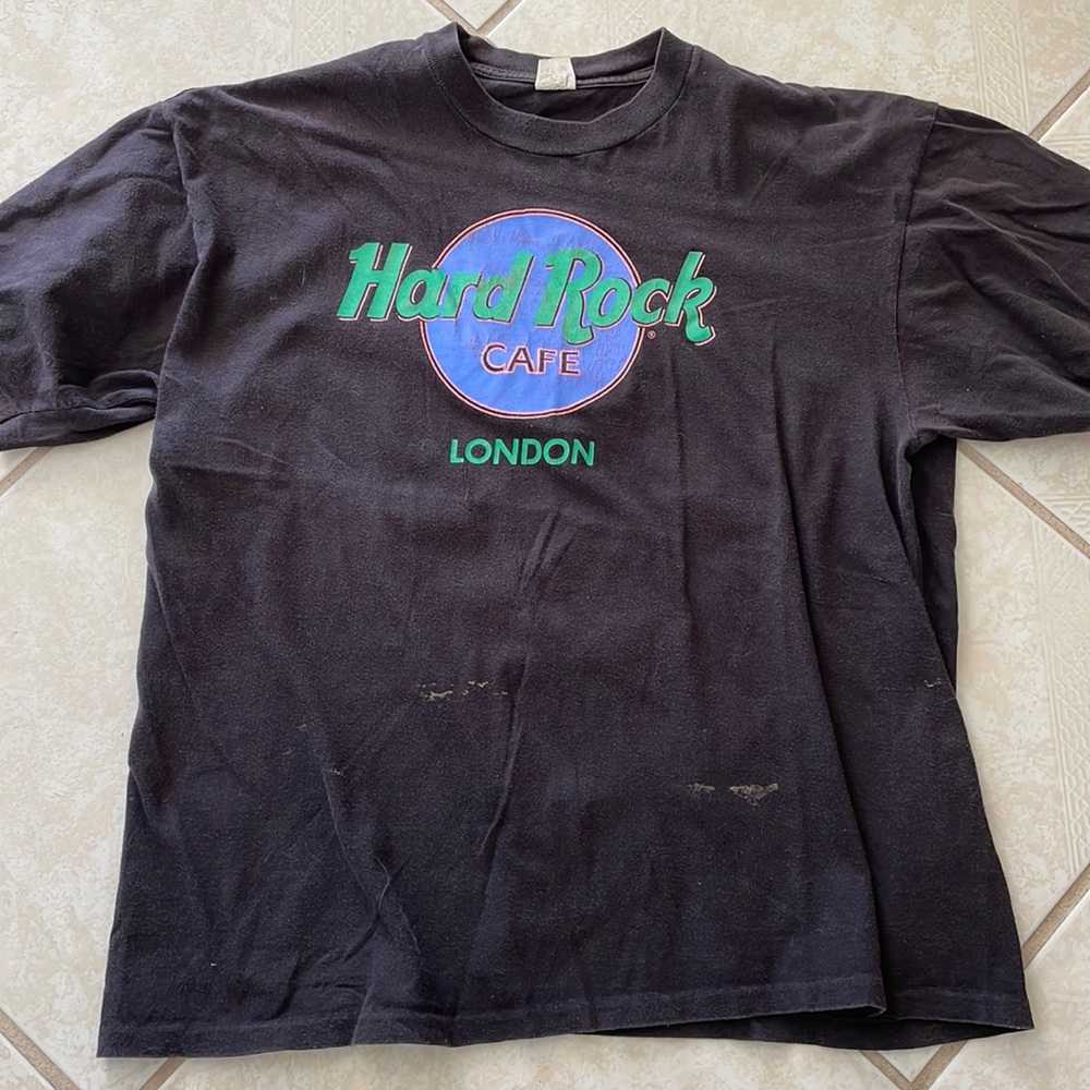Vern worn Hard Rock Cafe London T-shirt Size Large